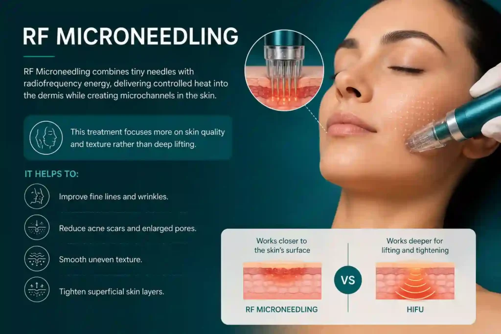 What Does RF Microneedling Do That HIFU Alone Cannot Houghton Regis